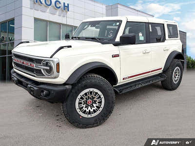 NEW 2026 Ford Bronco Outer Banks 60th Anniversary Edition - Wimbledon White Exterior - $87,224 - Stock #E60186 - VIN 1FMEE8BP9TLA47123