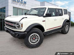 NEW 2026 Ford Bronco Outer Banks 60th Anniversary Edition - Wimbledon White Exterior - $84,724 - Stock #E60186 - VIN 1FMEE8BP9TLA47123
