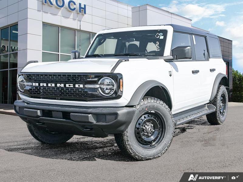 NEW 2026 Ford Bronco Big Bend Manual - Oxford White Exterior / GREY/BLACK CLOTH Interior - $59,754 - Stock #E60514 - VIN 1FMDE7BH1TLA76226 - Photo 1
