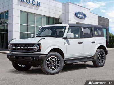NEW 2026 Ford Bronco Outer Banks - Avalanche Exterior - $69,839 - Stock #E60576 - VIN 1FMDE8BH1TLA78970