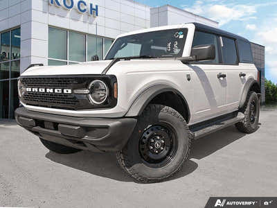NEW 2026 Ford Bronco Big Bend Manual - Oxford White Exterior - $59,754 - Stock #E60514 - VIN 1FMDE7BH1TLA76226