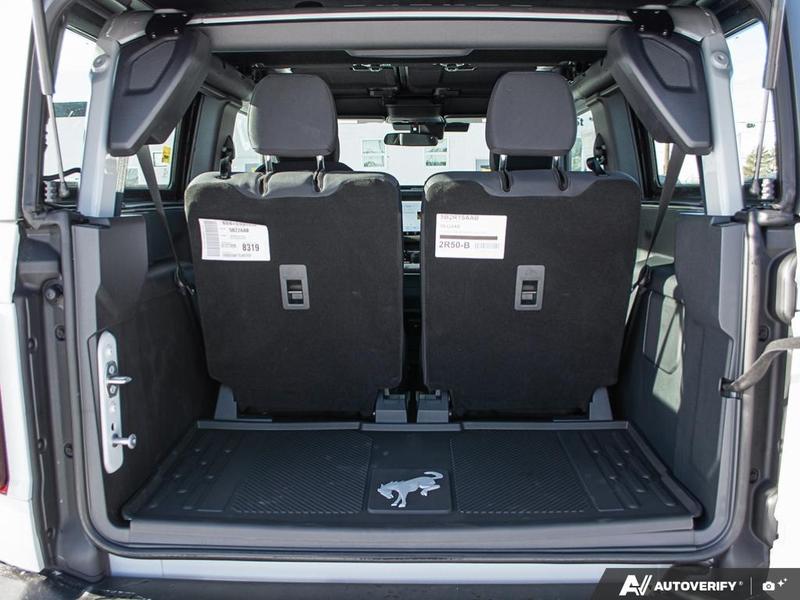NEW 2026 Ford Bronco Base Sasquatch Manual Trans - Avalanche Exterior / BLACK CLOTH GREY Interior - $63,799 - Stock #E60239 - VIN 1FMDE6AH1TLA43559 - Photo 11
