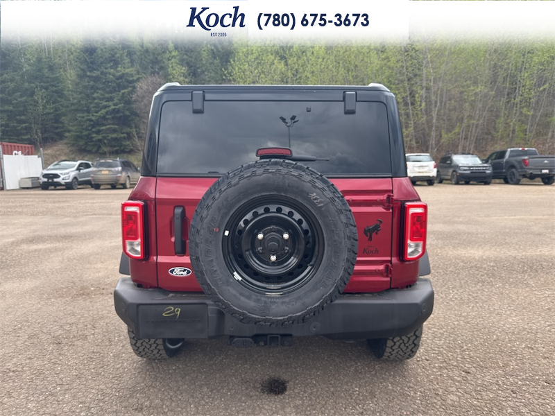 NEW 2026 Ford Bronco Big Bend - Ruby Red Tri-coat Metallic Exterior / VINYL SANDSTONE/BLACK SEATS Interior - $59,523 - Stock #A26053 - VIN 1FMDE7BH4TLA48887 - Photo 10