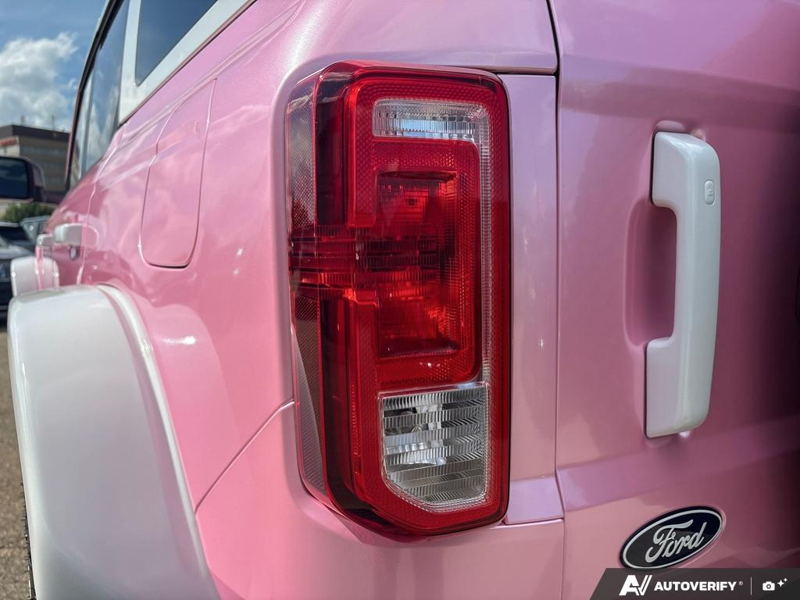 NEW 2026 Ford Bronco Heritage "Pink Pony" Edition - Oxford White Exterior / BLACK ONYX-PLAID CLOTH NAVY PIER SEATS Interior - $95,859 - Stock #E60452 - VIN 1FMEE4DP1TLA71633 - Photo 11