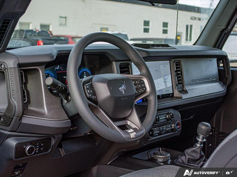 NEW 2026 Ford Bronco Base Sasquatch Manual Trans - Marsh Gray Exterior / BLACK CLOTH GREY Interior - $63,899 - Stock #E60185 - VIN 1FMDE6AH9TLA43471 - Photo 13