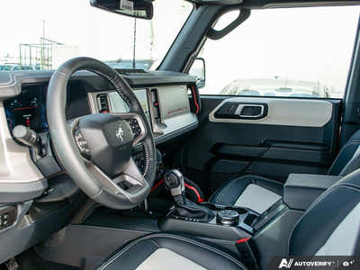 NEW 2026 Ford Bronco Outer Banks 60th Anniversary Edition - BLACK ONYX-LEATHER/VINYL Interior - $83,824 - Stock #E60355 - VIN 1FMEE8BP6TLA60752