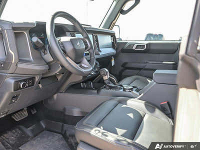 NEW 2026 Ford Bronco Badlands - BLACK LEATHER TRIM VINYL Interior - $89,919 - Stock #E60539 - VIN 1FMEE9BP0TLA77083