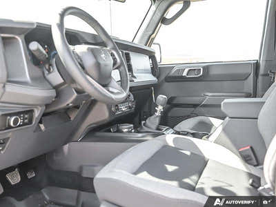 NEW 2026 Ford Bronco Big Bend Manual - GREY/BLACK CLOTH Interior - $59,754 - Stock #E60514 - VIN 1FMDE7BH1TLA76226