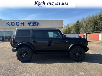 NEW 2026 Ford Bronco Outer Banks - BLACK ONYX LEATHER TRIM/VINYL Interior - $84,415 - Stock #A26180 - VIN 1FMEE8BP7TLA88849