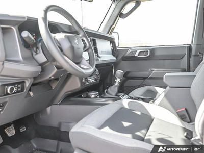NEW 2026 Ford Bronco Big Bend Manual - GREY/BLACK CLOTH Interior - $59,754 - Stock #E60514 - VIN 1FMDE7BH1TLA76226