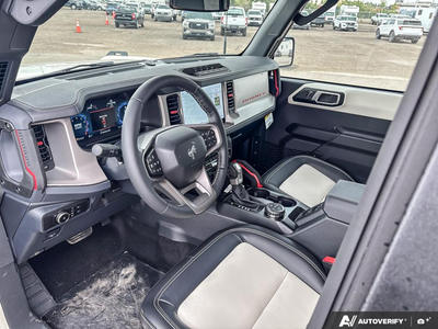 NEW 2026 Ford Bronco Outer Banks 60th Anniversary Edition - BLACK ONYX-LEATHER/VINYL Interior - $90,474 - Stock #E60716 - VIN 1FMEE8BPXTLB02498