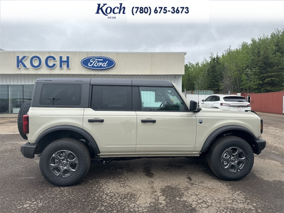 NEW 2026 Ford Bronco Big Bend - CARMELO PLATINUM LEATHER BUCKET Interior - $58,992 - Stock #A26179 - VIN 1FMDE7BH9TLA89810
