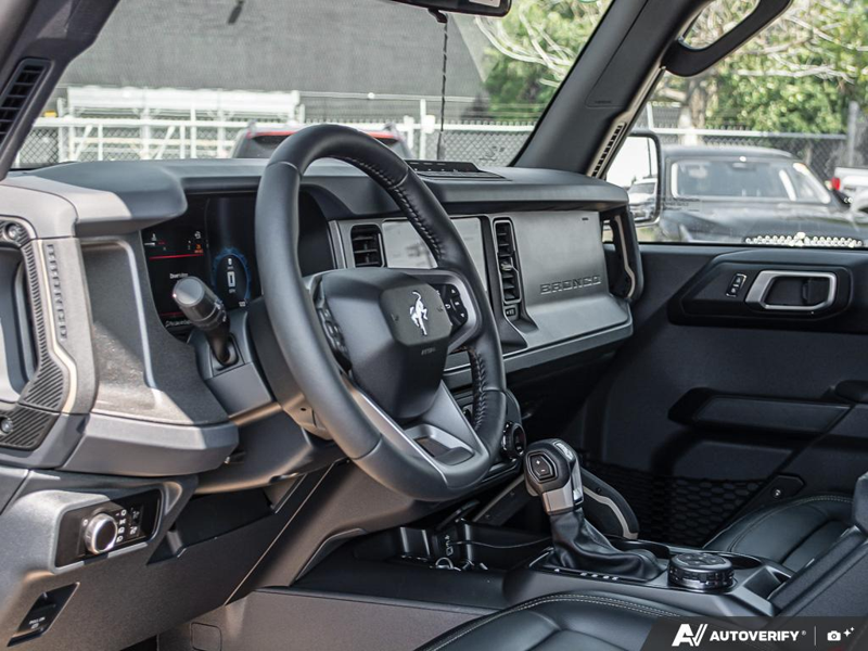 NEW 2026 Ford Bronco Badlands - Marsh Grey Exterior / BLACK ONYX, LEATHER-TRIMMED/VINYL BUCKET SEATS Interior - $97,092 - Stock #E60894 - VIN 1FMEE9BPXTLB33367 - Photo 13