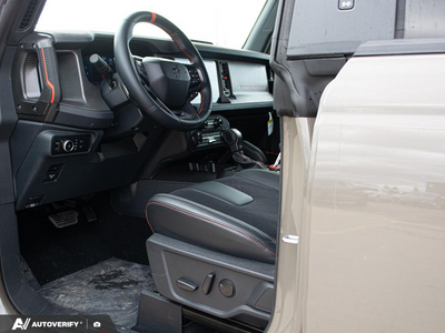 NEW 2026 Ford Bronco Raptor - BLACK ONYX, LEATHER-TRIMMED/VINYL BUCKET SEATS Interior - $122,744 - Stock #D60759 - VIN 1FMEE0RR5TLB28838