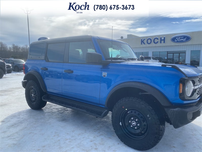 NEW 2026 Ford Bronco Big Bend - Velocity Blue Metallic Exterior / CARMELO PLATINUM LEATHER BUCKET Interior - $64,915 - Stock #A26120 - VIN 1FMDE7BH5TLA61924 - Photo 14