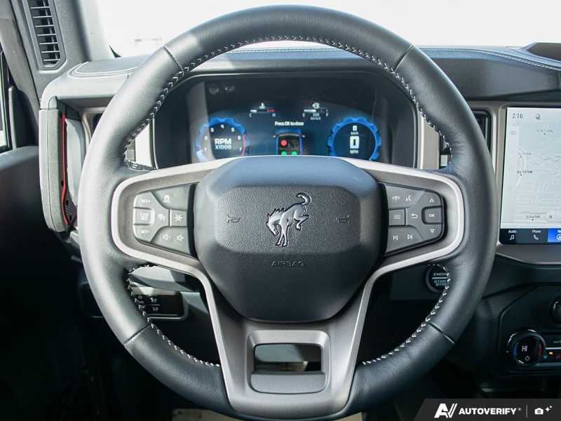 NEW 2026 Ford Bronco Outer Banks 60th Anniversary Edition - Ruby Red Tri-coat Metallic Exterior / BLACK ONYX-LEATHER/VINYL Interior - $84,824 - Stock #E60355 - VIN 1FMEE8BP6TLA60752 - Photo 14