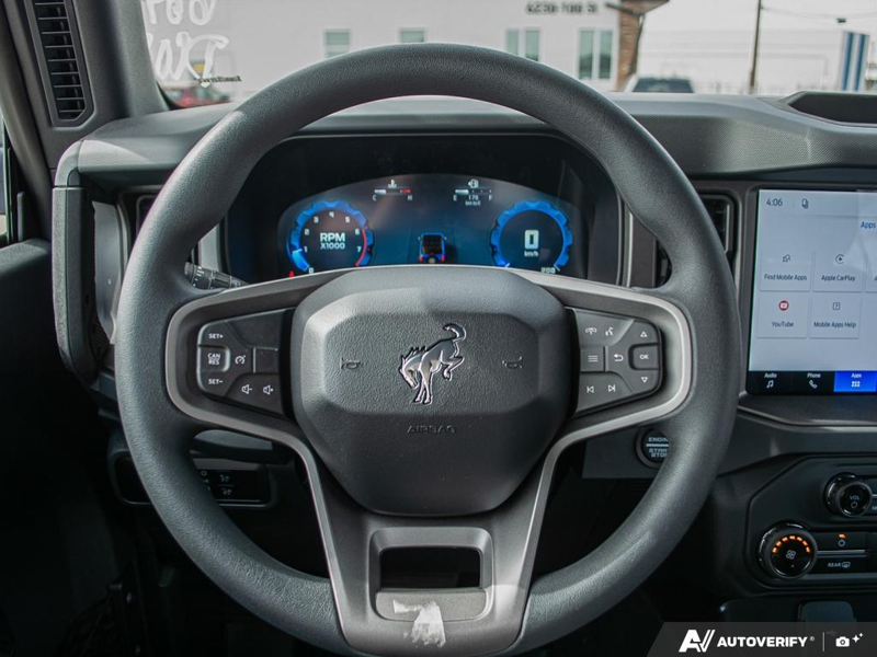 NEW 2026 Ford Bronco Base - Shadow Black Exterior / BLACK CLOTH GREY Interior - $55,919 - Stock #E60542 - VIN 1FMDE6AH9TLA76647 - Photo 14