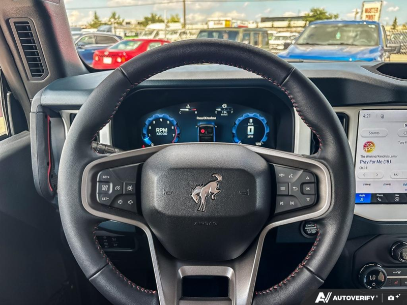 NEW 2026 Ford Bronco Heritage "Pink Pony" Edition - Oxford White Exterior / BLACK ONYX-PLAID CLOTH NAVY PIER SEATS Interior - $95,859 - Stock #E60452 - VIN 1FMEE4DP1TLA71633 - Photo 14