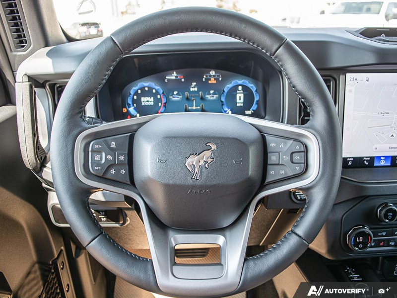 NEW 2026 Ford Bronco Badlands - Marsh Grey Exterior / BLACK ONYX, LEATHER-TRIMMED/VINYL BUCKET SEATS Interior - $97,092 - Stock #E60894 - VIN 1FMEE9BPXTLB33367 - Photo 14