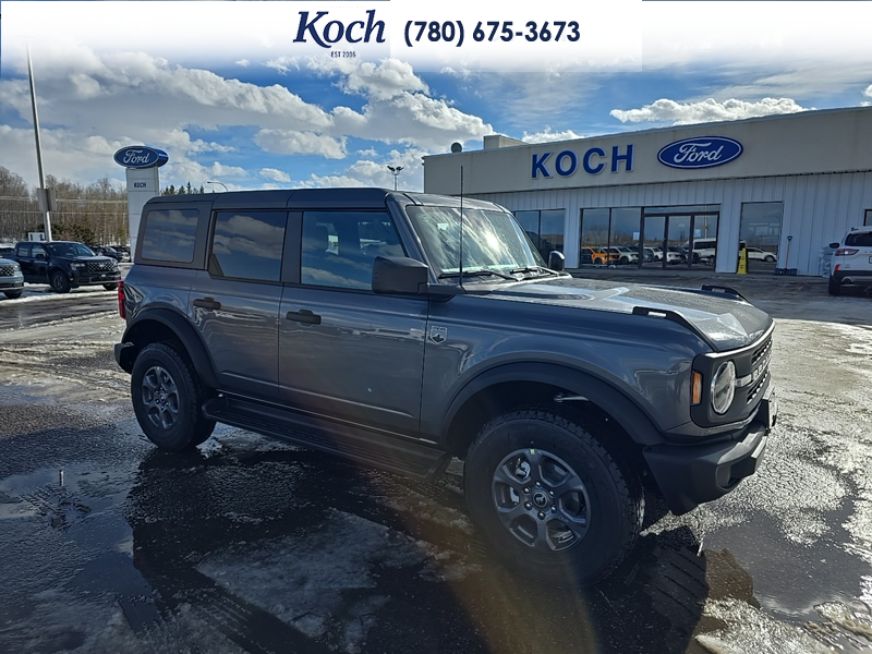 NEW 2026 Ford Bronco Big Bend - Carbonized Grey Metallic Exterior / CARMELO PLATINUM LEATHER BUCKET Interior - $57,891 - Stock #A26033 - VIN 1FMDE7BH6TLA44727 - Photo 15