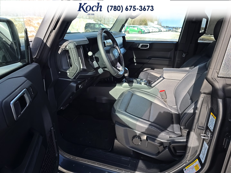 NEW 2026 Ford Bronco Big Bend - Carbonized Grey Metallic Exterior / CARMELO PLATINUM LEATHER BUCKET Interior - $57,891 - Stock #A26033 - VIN 1FMDE7BH6TLA44727 - Photo 17