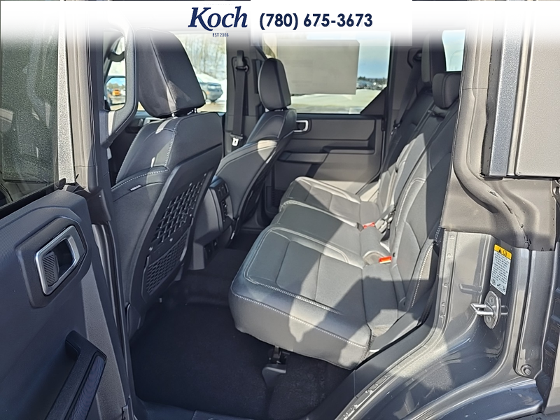 NEW 2026 Ford Bronco Big Bend - Carbonized Grey Metallic Exterior / CARMELO PLATINUM LEATHER BUCKET Interior - $57,891 - Stock #A26033 - VIN 1FMDE7BH6TLA44727 - Photo 18