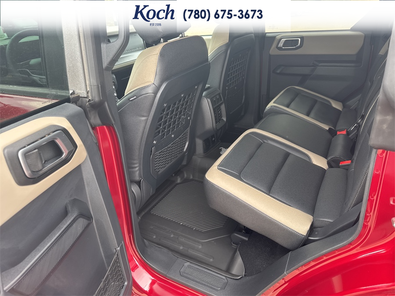 NEW 2026 Ford Bronco Big Bend - Ruby Red Tri-coat Metallic Exterior / VINYL SANDSTONE/BLACK SEATS Interior - $59,523 - Stock #A26053 - VIN 1FMDE7BH4TLA48887 - Photo 18