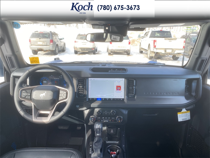 NEW 2026 Ford Bronco Big Bend - Velocity Blue Metallic Exterior / CARMELO PLATINUM LEATHER BUCKET Interior - $64,915 - Stock #A26120 - VIN 1FMDE7BH5TLA61924 - Photo 19