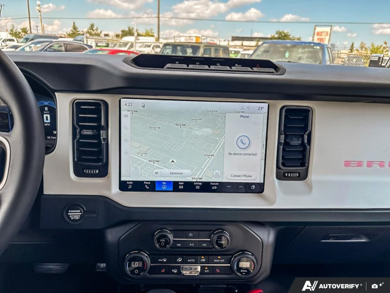 NEW 2026 Ford Bronco Heritage "Pink Pony" Edition - Oxford White Exterior / BLACK ONYX-PLAID CLOTH NAVY PIER SEATS Interior - $95,859 - Stock #E60452 - VIN 1FMEE4DP1TLA71633 - Photo 19