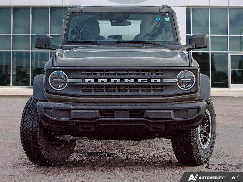 NEW 2026 Ford Bronco Base Sasquatch Manual Trans - Marsh Gray Exterior / BLACK CLOTH GREY Interior - $63,899 - Stock #E60185 - VIN 1FMDE6AH9TLA43471 - Photo 2
