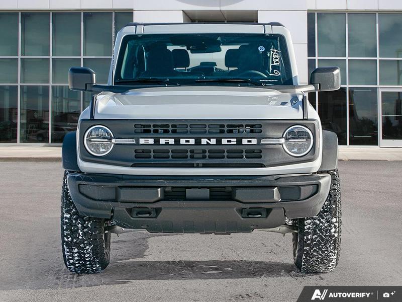 NEW 2026 Ford Bronco Base Sasquatch Manual Trans - Avalanche Exterior / BLACK CLOTH GREY Interior - $63,799 - Stock #E60239 - VIN 1FMDE6AH1TLA43559 - Photo 2