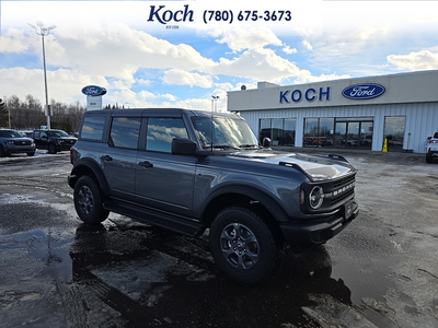 NEW 2026 Ford Bronco Big Bend - Carbonized Grey Metallic Exterior - $63,980 - Stock #A26033 - VIN 1FMDE7BH6TLA44727