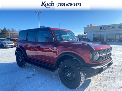 NEW 2026 Ford Bronco Big Bend - Ruby Red Tri-coat Metallic Exterior - $65,835 - Stock #A26053 - VIN 1FMDE7BH4TLA48887