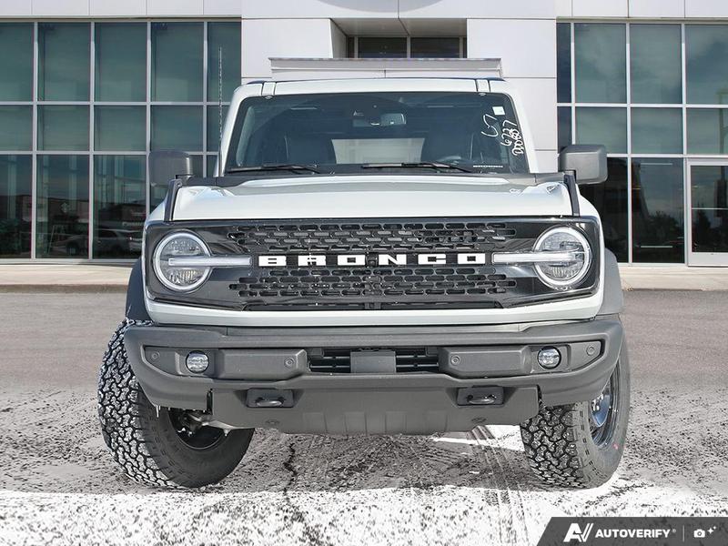 NEW 2026 Ford Bronco Outer Banks - Avalanche Exterior / BLACK ONYX LEATHER TRIM/VINYL Interior - $73,939 - Stock #E60286 - VIN 1FMEE8BP3TLA46727 - Photo 2
