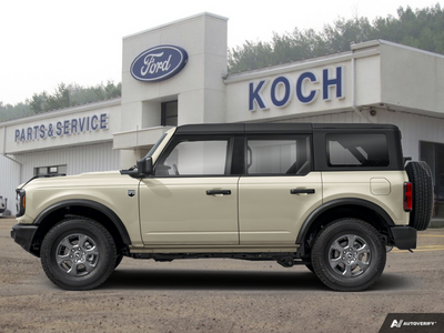 NEW 2026 Ford Bronco Big Bend - Desert Sand Exterior - $63,860 - Stock #A26147 - VIN 1FMDE7BH5TLA62524