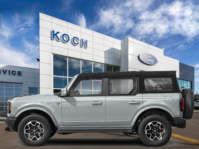 NEW 2026 Ford Bronco Outer Banks - Avalanche Exterior - $69,839 - Stock #E60576 - VIN 1FMDE8BH1TLA78970