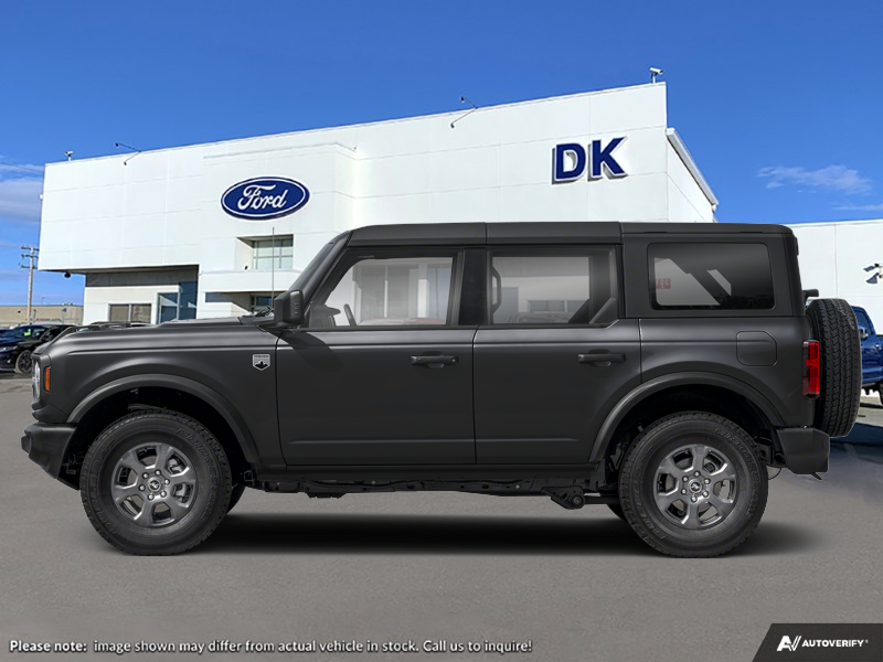 NEW 2026 Ford Bronco Big Bend - Shadow Black Exterior / BLACK CLOTH GREY Interior - $60,748 - Stock #D60480 - VIN 1FMDE7BH8TLA88826 - Photo 1