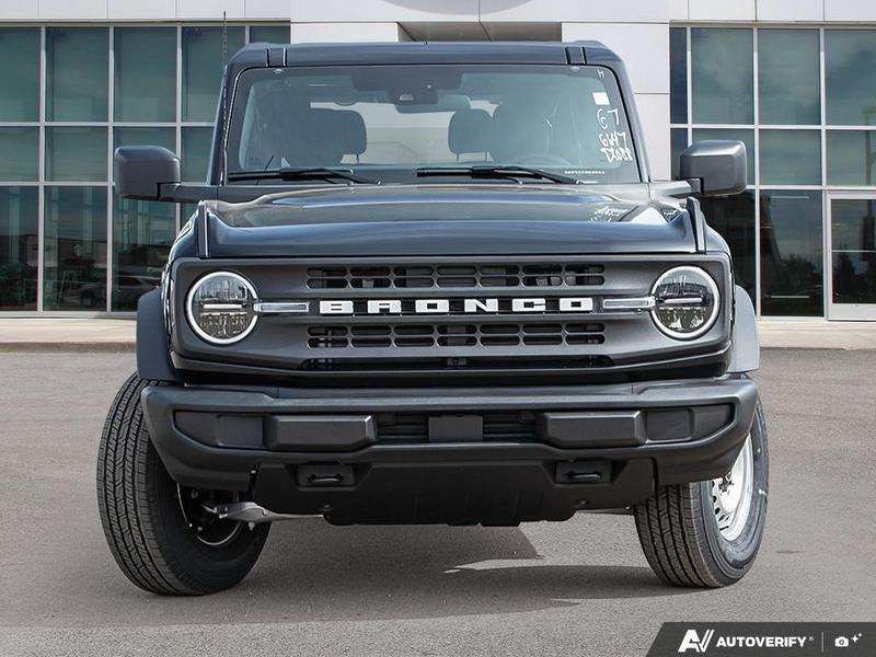 NEW 2026 Ford Bronco Base - Shadow Black Exterior / BLACK CLOTH GREY Interior - $56,069 - Stock #E60542 - VIN 1FMDE6AH9TLA76647 - Photo 2