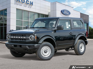 NEW 2026 Ford Bronco Base - Shadow Black Exterior - $51,937 - Stock #E60542 - VIN 1FMDE6AH9TLA76647