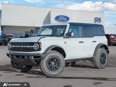 NEW 2026 Ford Bronco Badlands - Avalanche Exterior - $89,008 - Stock #D60159 - VIN 1FMEE9BH8TLA44065