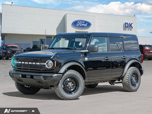 NEW 2026 Ford Bronco Big Bend - Shadow Black Exterior - $57,618 - Stock #D60480 - VIN 1FMDE7BH8TLA88826