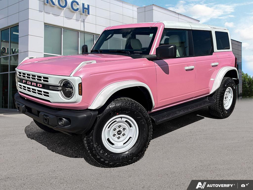 2026 Ford Bronco Heritage "Pink Pony" Edition