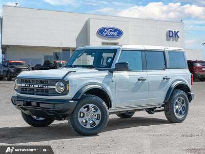 NEW 2026 Ford Bronco Big Bend - Avalanche Grey Exterior - $59,072 - Stock #D60743 - VIN 1FMDE7BH3TLB38452