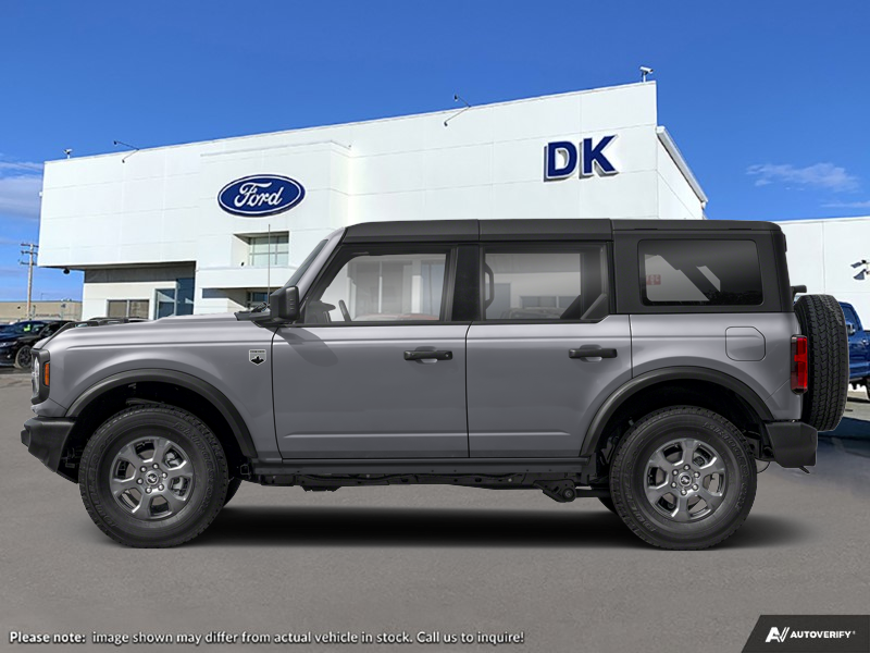 NEW 2026 Ford Bronco Big Bend - Marsh Grey Exterior / BLACK CLOTH GREY Interior - $59,672 - Stock #D60777 - VIN 1FMDE7BH8TLB33716 - Photo 1