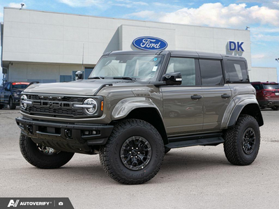 NEW 2026 Ford Bronco Raptor - Marsh Grey Exterior - $122,744 - Stock #D60759 - VIN 1FMEE0RR5TLB28838