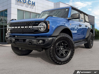 USED 2026 Ford Bronco Badlands - Velocity Blue Metallic Exterior - $76,997 - Stock #EP4811 - VIN 1FMEE9BP4TLA57449