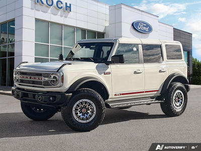USED 2026 Ford Bronco Outer Banks 60th Anniversary Edition - Wimbledon White Exterior - $78,998 - Stock #EP4822 - VIN 1FMEE8BH8TLA46716