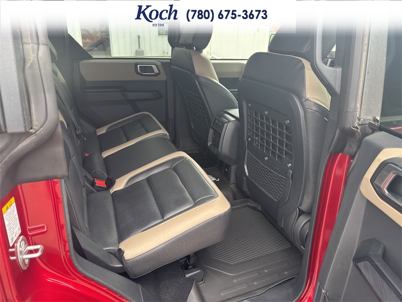 NEW 2026 Ford Bronco Big Bend - Ruby Red Tri-coat Metallic Exterior / VINYL SANDSTONE/BLACK SEATS Interior - $66,585 - Stock #A26053 - VIN 1FMDE7BH4TLA48887 - Photo 20
