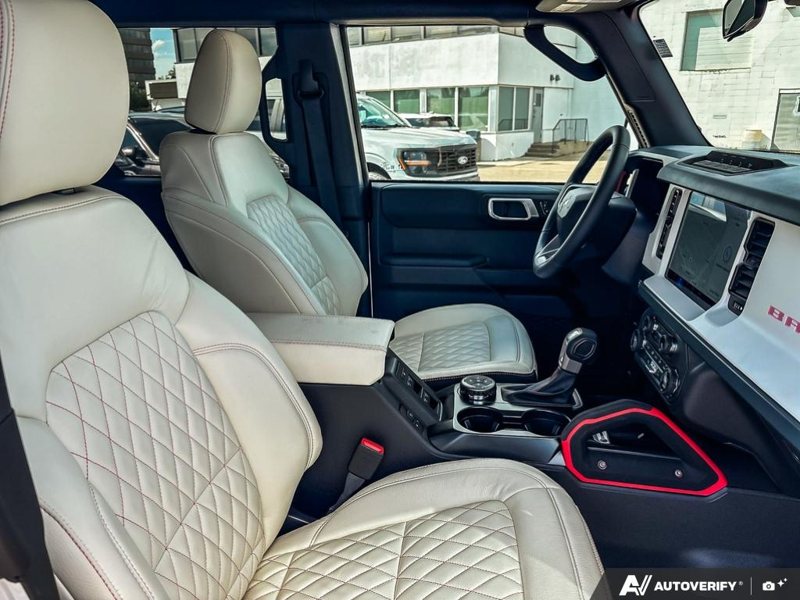NEW 2026 Ford Bronco Heritage "Pink Pony" Edition - Oxford White Exterior / BLACK ONYX-PLAID CLOTH NAVY PIER SEATS Interior - $95,859 - Stock #E60452 - VIN 1FMEE4DP1TLA71633 - Photo 22