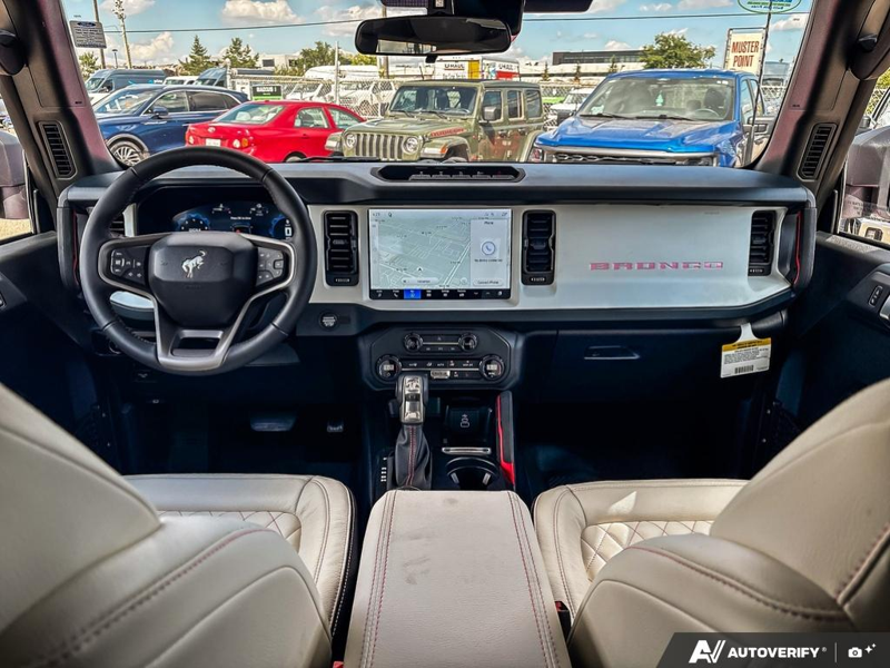 NEW 2026 Ford Bronco Heritage "Pink Pony" Edition - Oxford White Exterior / BLACK ONYX-PLAID CLOTH NAVY PIER SEATS Interior - $95,859 - Stock #E60452 - VIN 1FMEE4DP1TLA71633 - Photo 24